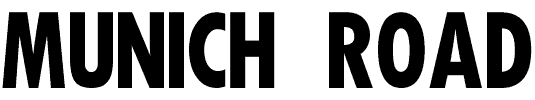 Munich Road - font used by Bundesliga team Bayern munich on their road games