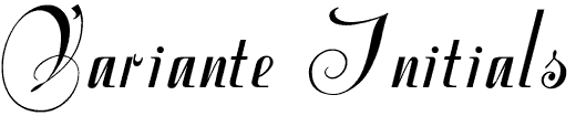 Variante Initials by Claude